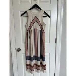 Women Boho Bohemian Dress - Size Small - Sundress - Midi Dress